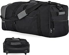 TPRC 32-inch Collapsible Expandble Travel Rolling Duffel Bag - Amazon.ae Price Tracker