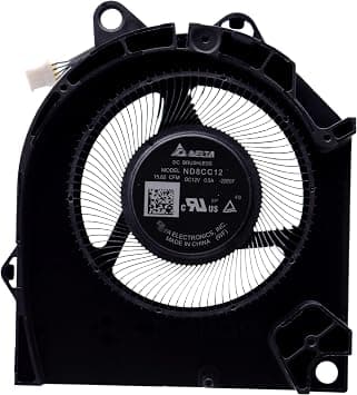 Deal4GO 12V GPU Graphics Cooling Fan Replacement for Dell G15 5530 G16 7630 2023 with RTX 4050 4060 4070 - Amazon.ae Price Tracker