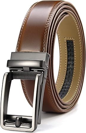 CHAOREN Ratchet Belt Men - 1 3/8" Dress Leather Belt for Men Comfort Click - Perfect Companion to Mens Dress Shoes - Amazon.ae Price Tracker