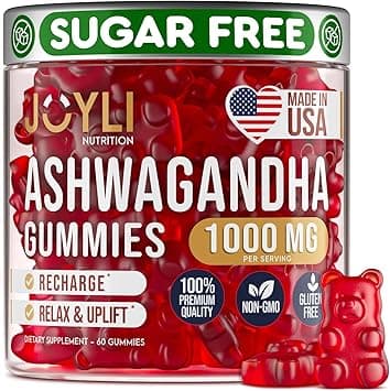 Ashwagandha Gummies for Women & Men - Natural Calm Gummies with Organic Ashwagandha Root Extract Vitamin C Zinc - Ashwagandha Herbal Supplement for Sleep Stress Balance - 60 Vegan Sugar Free Chews - Amazon.ae Price Tracker