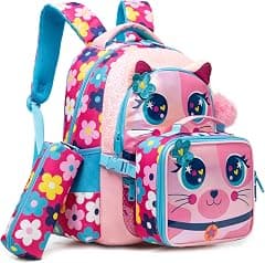 Kids Backpacks for Girls School Bag with Lunch Box School Backpack for Girls Set Cute Bookbag for Kindergarten - Amazon.ae Price Tracker