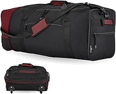 TPRC 32-inch Collapsible Expandble Travel Rolling Duffel Bag - Amazon.ae Price Tracker