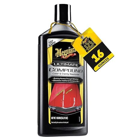 Meguiar's Ultimate Car Compound | Removes swirl marks & scratches with restoring color & clarity | 450ml (pack of 1) - Amazon.ae Price Tracker