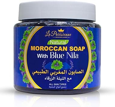 ECOLYTE+ Moroccan Soap with Blue Nila, All Skin Types, Purifying, Cleansing, Exfoliating for Moroccan Hammam, 100% Natural Organic Essential oil (Blue Nila, 500 g) - Amazon.ae Price Tracker