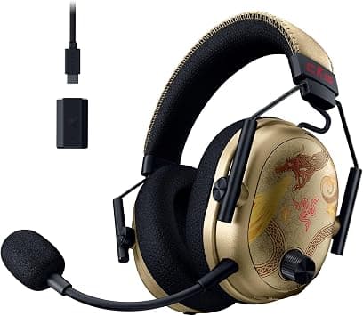 Razer BlackShark V3 Pro Wireless ANC Gaming Headset for PC: Full Band Mic - 50mm Drivers - 2.4 GHz, Bluetooth, USB, 3.5mm - Works with Mac, PS5, Nintendo Switch, Smartphone - Counter-Strike 2 Edition - Amazon.ae Price Tracker