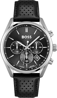BOSS CHAMPION MENS BLACK DIAL - Amazon.ae Price Tracker