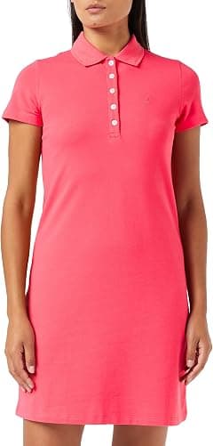 Nautica womens Easy Classic Short Sleeve Stretch Cotton Polo Dress Casual Dress - Amazon.ae Price Tracker