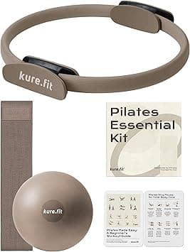 Home Pilates Essentials Kit for Women مجموعة بيلاتس | Pilates Ring, Mini Ball, Booty Band Set | Pilates Equipment Starter Set in Gift Box | Workout Guide Included - Amazon.ae Price Tracker