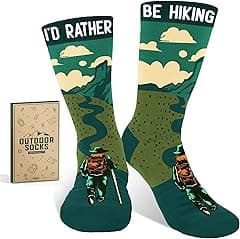 VICRAZY Hiking, Cycling, Camping Socks for Men, Women - Hiking, Bicycle, Camping, Bike Accessories, Stocking Stuffers - Amazon.ae Price Tracker