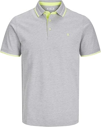 Jack & Jones Mens Jjebasic Plain Polo Shirt SS Noos Regular Fit Polo-Shirt (pack of 1) - Amazon.ae Price Tracker