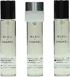 Chanel Bleu De Twist & Spray Eau De Toilette Refill For Men, 3 x 20 ml - Amazon.ae Price Tracker