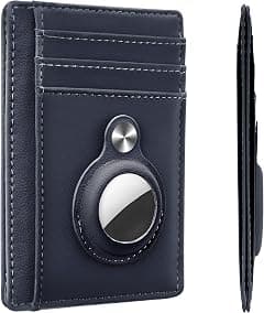 Hawanik Slim Minimalist Front Pocket Wallet with Built-in Case Holder for AirTag - Amazon.ae Price Tracker