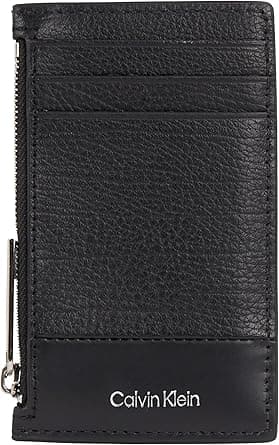 Calvin Klein Subtle Mix N/S Cardholder 6Cc Wallets For Men Black Grain/Smooth Os - Amazon.ae Price Tracker