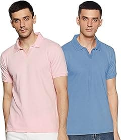 Amazon Brand - Symbol Men's Solid Regular Polo Shirt (JC-PO2) - Amazon.ae Price Tracker