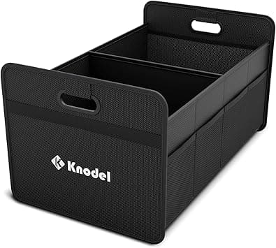 K KNODEL Car Trunk Organizer, Foldable Organizer for Car, Automotive Consoles & Organizers, Storage with Reinforced Handles (Medium, Black) - Amazon.ae Price Tracker