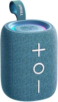 Tribit StormBox Mini+ Bluetooth Speaker 12W,360°Surround Sound,12H Playtime,BT 5.4,IPX7 Waterproof,LED Lights,Custom EQ,TWS Pairing,Type-C, AAC/SBC Support,Portable for Home/Outdoor/Travel Blue - Amazon.ae Price Tracker