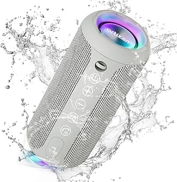 Ortizan Portable Bluetooth Speaker, IPX7 Waterproof Wireless Speaker with 24W Loud Stereo Sound, Outdoor Speakers with Bluetooth 5.0, 30H Playtime, 66ft Bluetooth Range, Dual Pairing for Home - Amazon.ae Price Tracker
