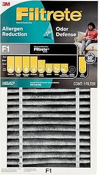 Filtrete Allergen Reduction + Odor Reduction HEPA-Type Room Air Purifier Filter, F1 - Amazon.ae Price Tracker
