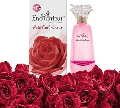 Enchanteur Rose Oud Amour Eau De Toilette - 100ml | Long Lasting Fragnance | For Women - Amazon.ae Price Tracker