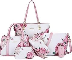 2E-youth womens Purses and Handbags Set tote handbag satchel shoulder bag purse - Amazon.ae Price Tracker