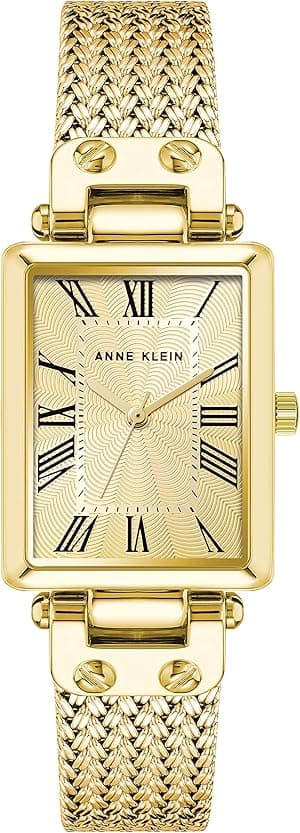 Anne Klein Women's Mesh Bracelet Watch - Amazon.ae Price Tracker