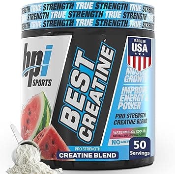 BPI Sports Best Creatine - Includes 6 Advanced Forms of Creatine - Supports Muscle Building and Post-Workout Recovery - Watermelon Cooler, 50 Servings - Amazon.ae Price Tracker