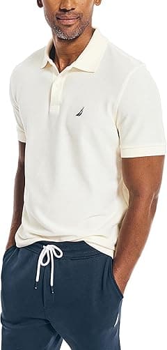 Nautica Men's Classic Short Sleeve Solid Polo Shirt - Amazon.ae Price Tracker