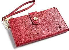 Claasico Women?s Luxury RFID Blocking Bifold Wallet | Multi Card Case Purse With Zipper Pocket - Amazon.ae Price Tracker