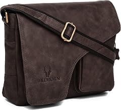 WildHorn Men Leather Messenger Bag Luggage- Messenger Bag (pack of 2) - Amazon.ae Price Tracker