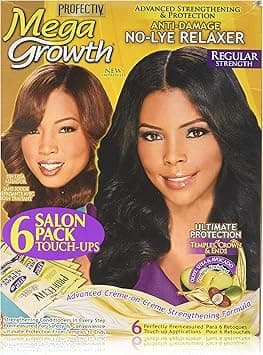 Profectiv Mega Growth Anti Damage No Lye Hair Relaxer Regular Strength 6 Touch up - Amazon.ae Price Tracker
