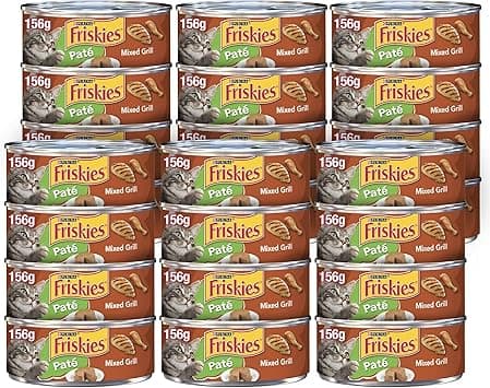 Purina Friskies Pate Mixed Grill, 156g (Pack of 24 Cans) - Amazon.ae Price Tracker