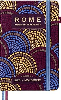 Moleskine Luxe Rome City Notebook, Notebook with Travel Contents, HardCover in Fabric and Closure with Elastic, Pocket Format 9 x 14 cm - Amazon.ae Price Tracker