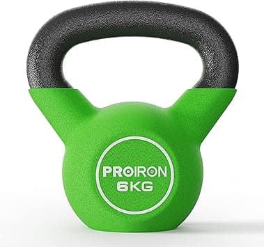 PROIRON Neoprene Coated Kettlebell Weights Solid Cast Iron Kettlebell, Strength Training Kettlebells for Weightlifting, Conditioning, Strength & Core Training in 4-20KG - Amazon.ae Price Tracker