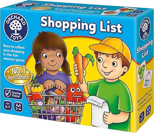 Orchard Toys Shopping List Memory Game - Matching and Memory Games for 3 Year Olds and Up - Kids Educational Toys and Learning Games - Children and Toddler Board Games Ages 3 to 7-2 to 4 Players - Amazon.ae Price Tracker