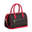 Coach Rowan Satchel Bag In Signature Canvas (Gold/Walnut/Bold Red)