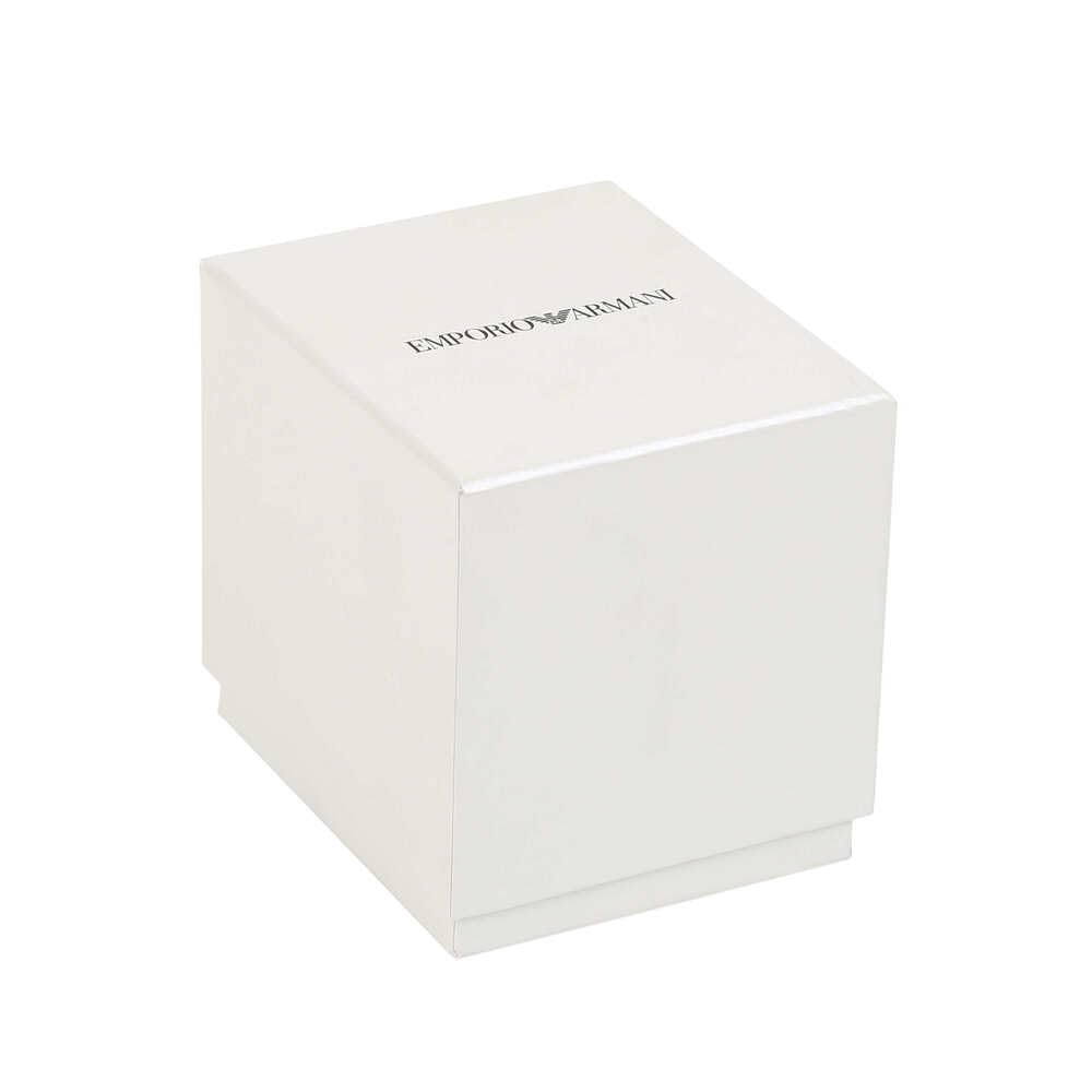 Emporio Armani multifunction stainless steel watch, 43mm case size