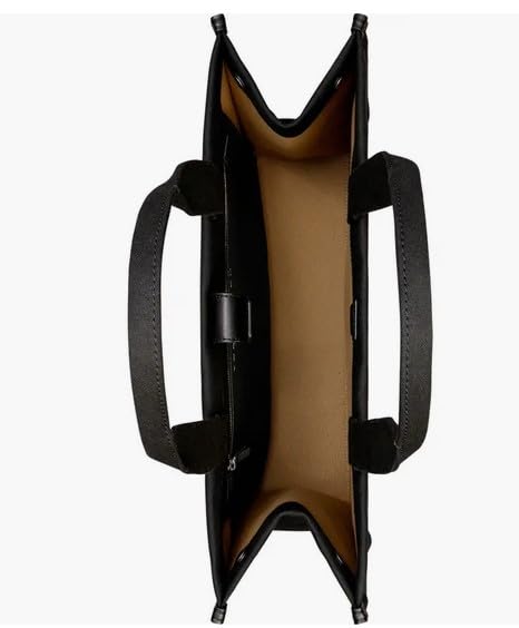 Tory Burch: Ella Tote, Black/Dark Fawn