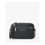 Michael Jet Set Large Logo Crossbody Bag (Black)