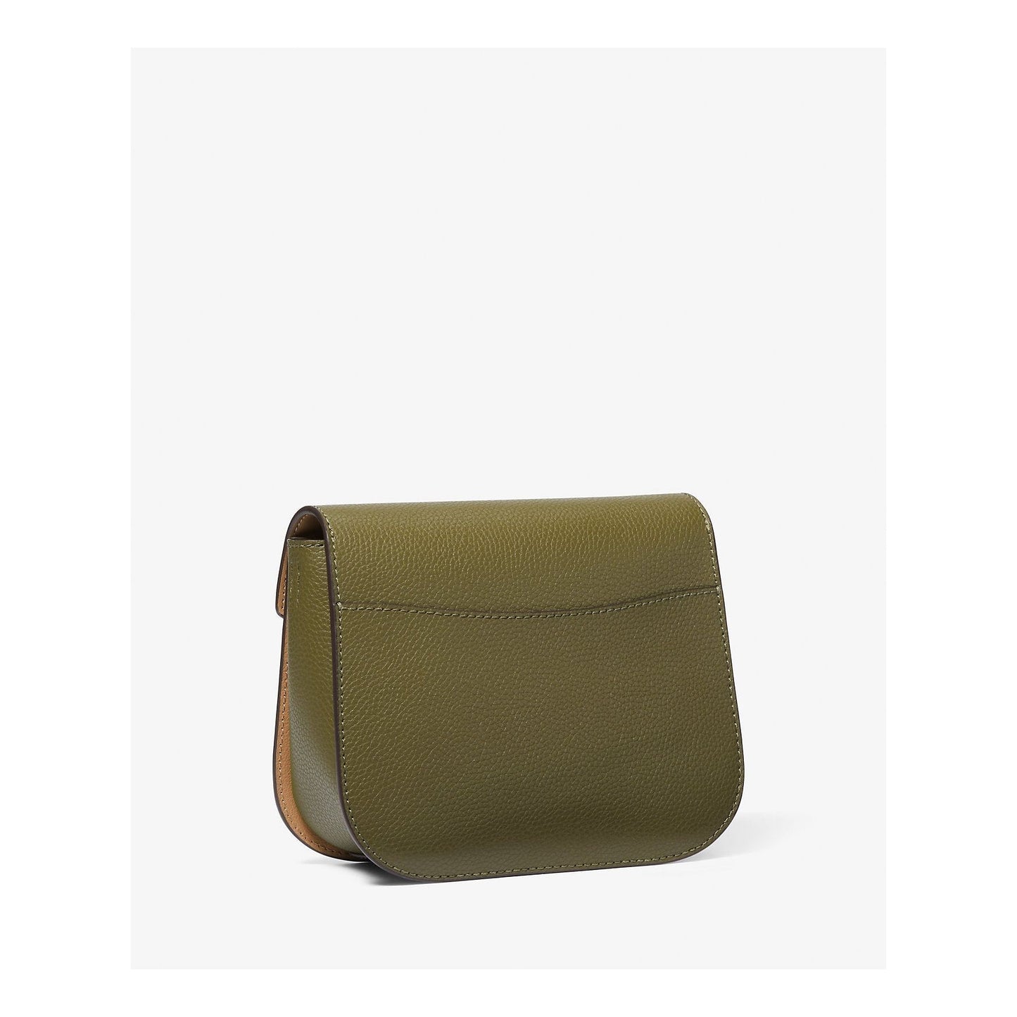 Michael Kors Emilia Small Leather Crossbody Bag (Olive)
