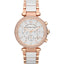 Michael Kors Women's Watch - Parker Rose Gold and white 39mm (MK5774)