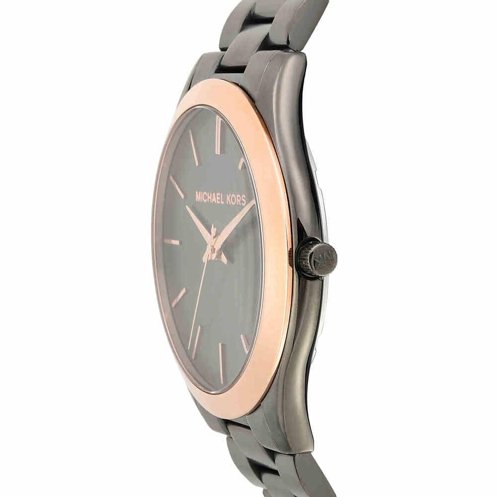 Michael Kors Oversized Slim Runway Men's Watch, Stainless Steel Watch for Men