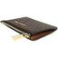 Michael Kors Jet Set Travel Small Logo Saffiano Leather Coin Pouch (Brown)