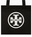 Tory Burch: Ella Tote, Black/Dark Fawn