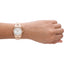 Emporio Armani Watch for Women, Three Hand Quartz Movement and 32mm Case Size with Stainless Steel, Leather or Silicone Strap