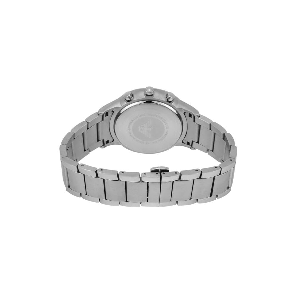 Emporio Armani multifunction stainless steel watch, 43mm case size
