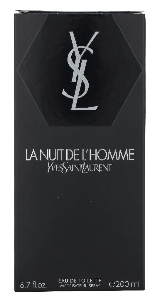La Nuit de l`Homme by Yves Saint Laurent - perfume for men - Eau de Toilette, 200ml