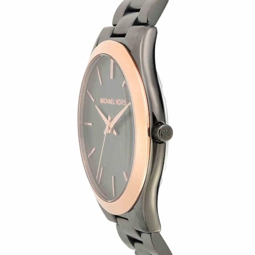 Michael Kors Oversized Slim Runway Men's Watch, Stainless Steel Watch for Men