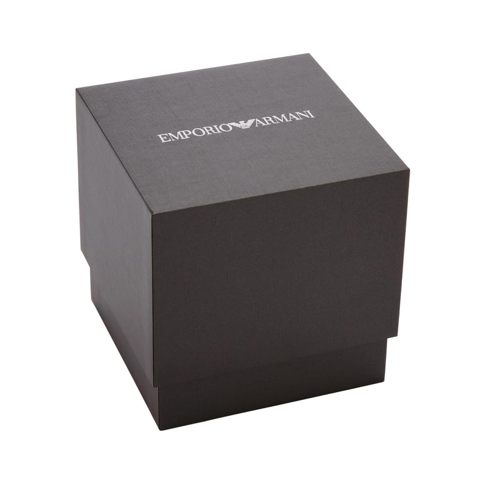 Emporio Armani Watch for Women, Three Hand Quartz Movement and 32mm Case Size with Stainless Steel, Leather or Silicone Strap