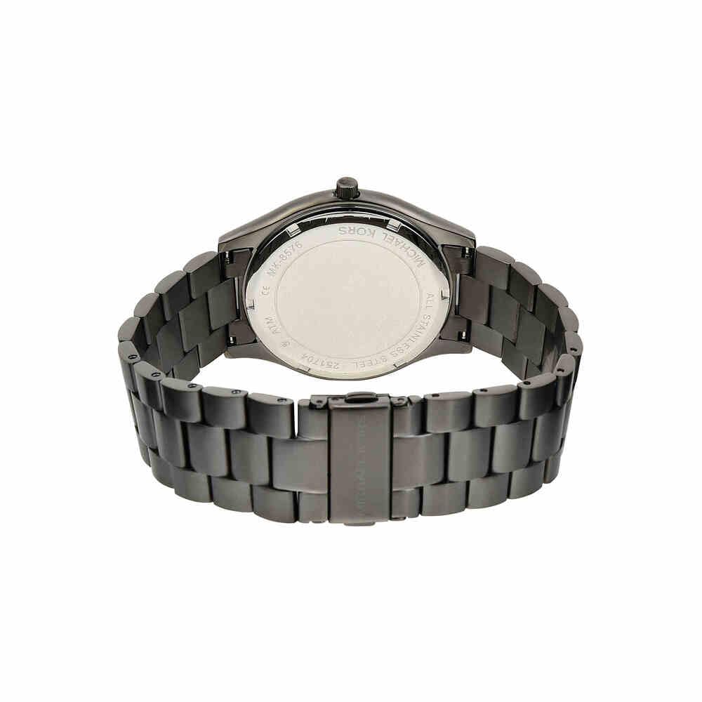 Michael Kors Oversized Slim Runway Men's Watch, Stainless Steel Watch for Men