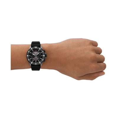 Emporio Armani Men's Dive-Inspired Sports Watch with Stainless Steel, Ceramic, or Silicone Band